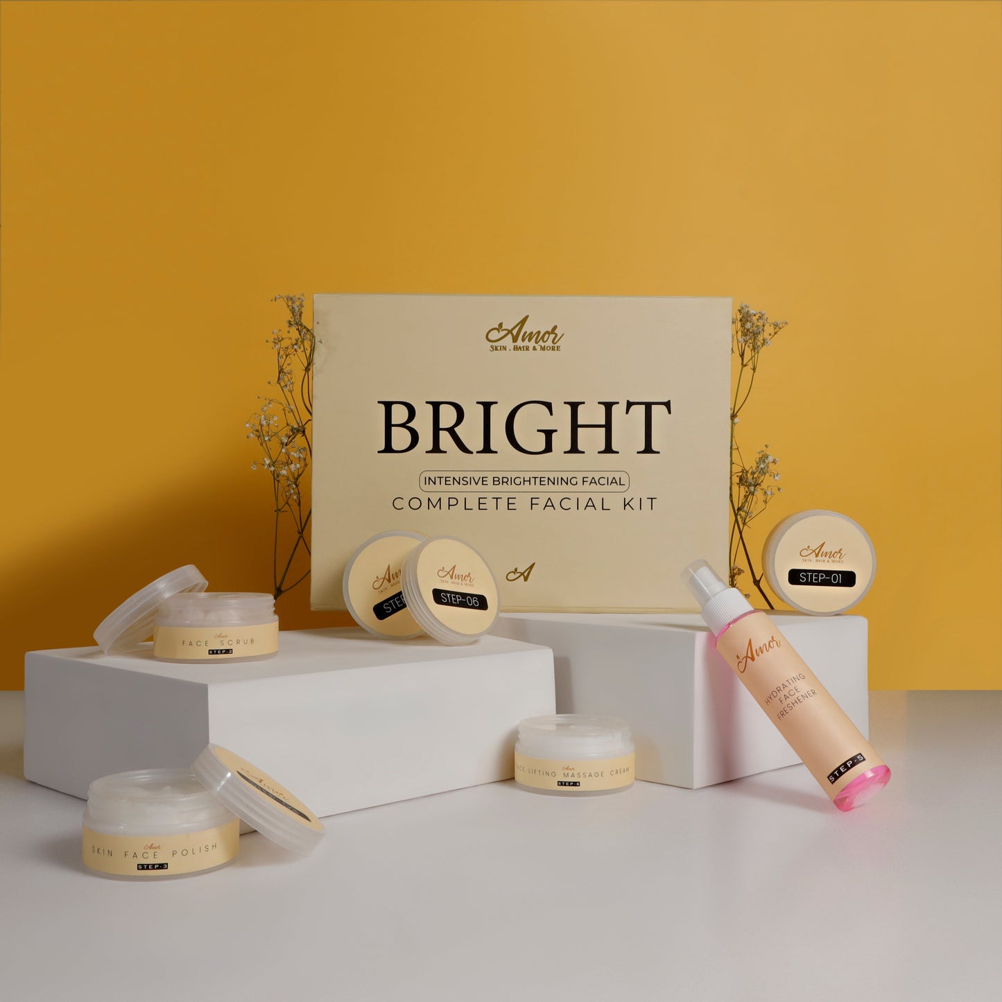 Bright Complete Facial Kit Facial Kit Amor beautee