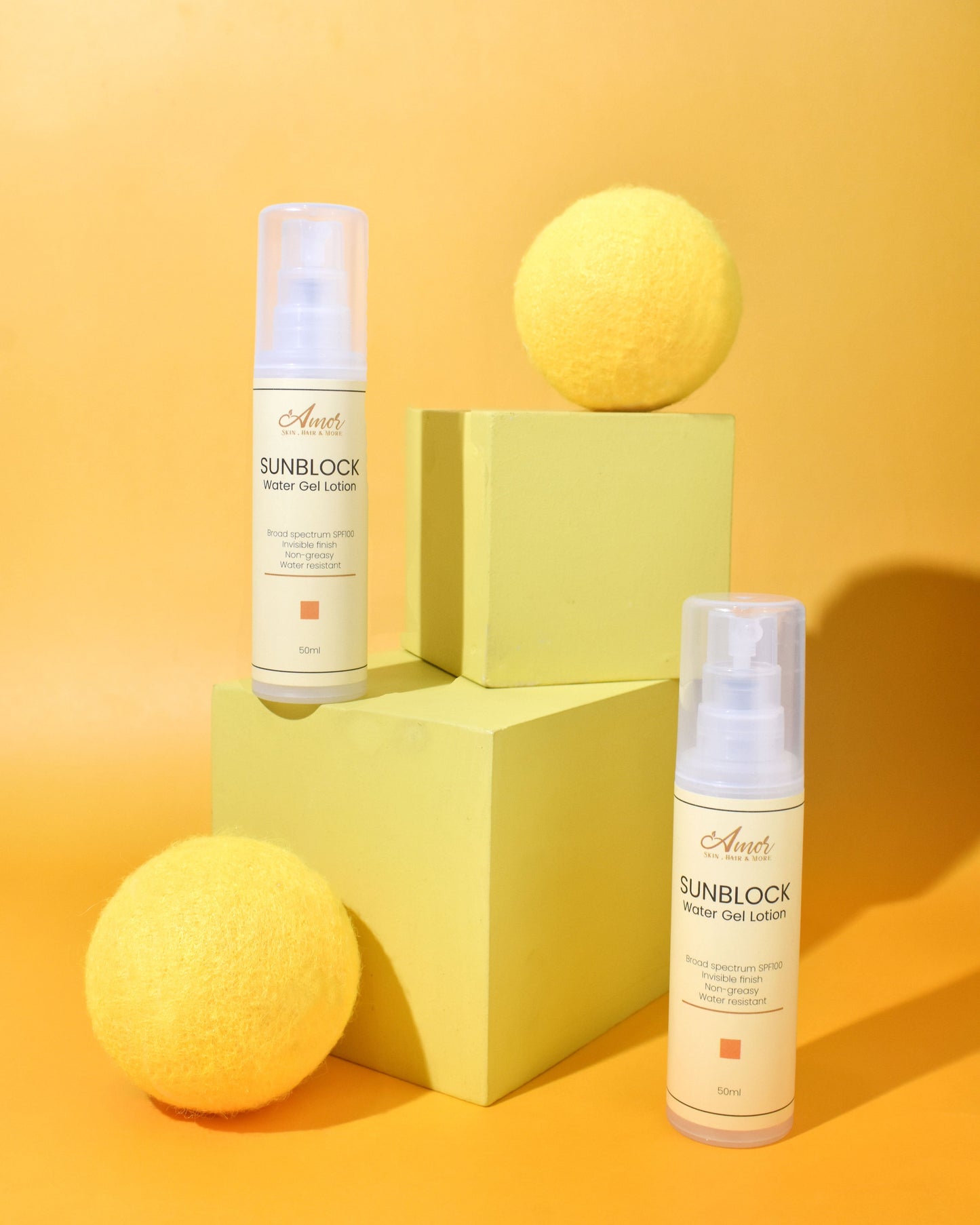 Sunblock Gel Sunscreen Amor beautee