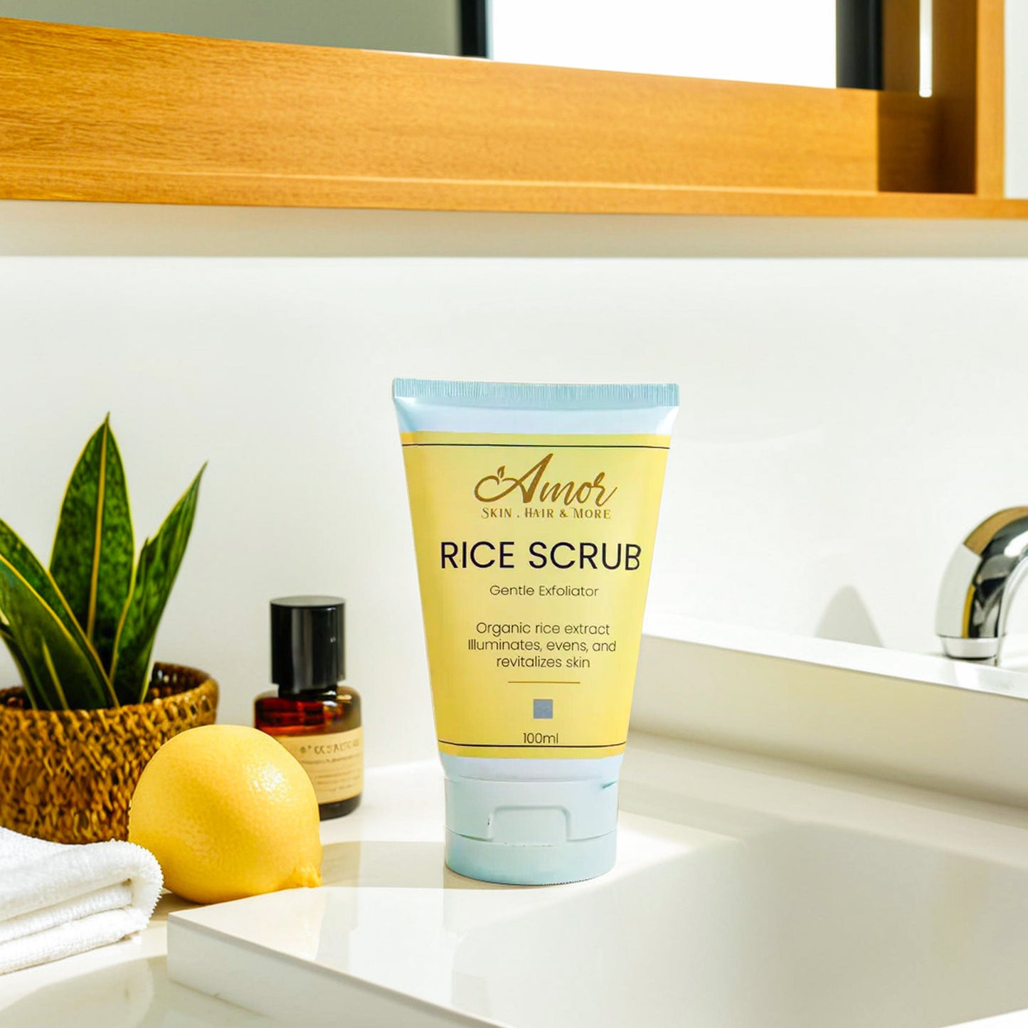 Rice Scrub Face Scrub Amor beautee