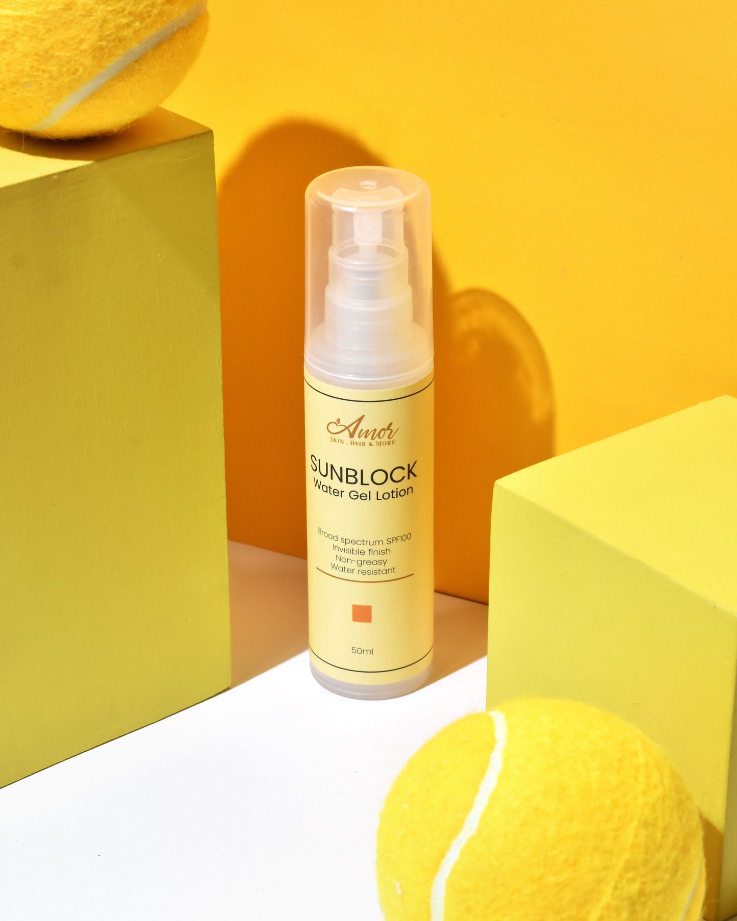 Sunblock Gel Sunscreen Amor beautee