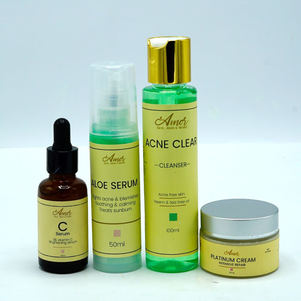 Acne Clear Bundle Health & Beauty Amor beautee