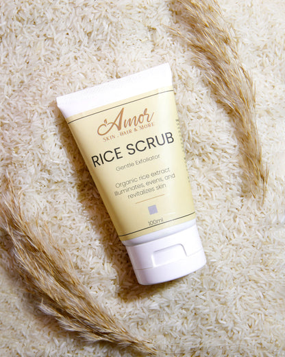 Rice Scrub Face Scrub Amor beautee 