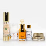 Antiaging Solution Bundle Egyptian Gold Serum specializes in reversing signs of ageing and keeping skin moisturized