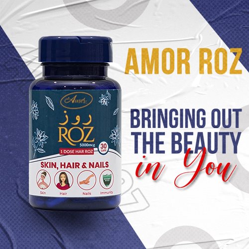 Amor Roz Multivitamins tablets sahir lodhi