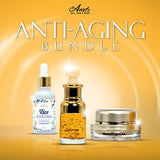 Antiaging Solution Bundle Egyptian Gold Serum specializes in reversing signs of ageing and keeping skin moisturized