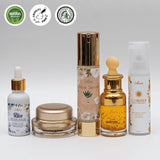 Antiaging Solution Bundle Egyptian Gold Serum specializes in reversing signs of ageing and keeping skin moisturized